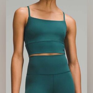 NWOT Lululemon Wunder Train Strappy Tank Top Storm Teal